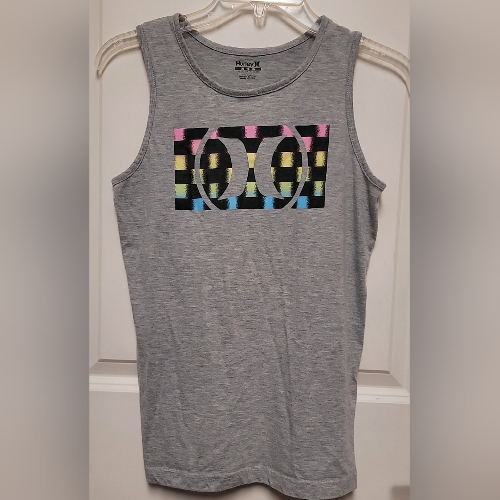 Hurley Gray Graphic Tank Top